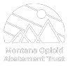 Montana Opioid Abatement Trust Logo - White